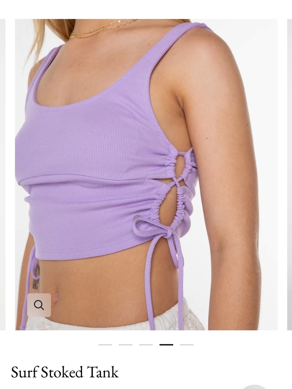 Roxy Purple Tank Top